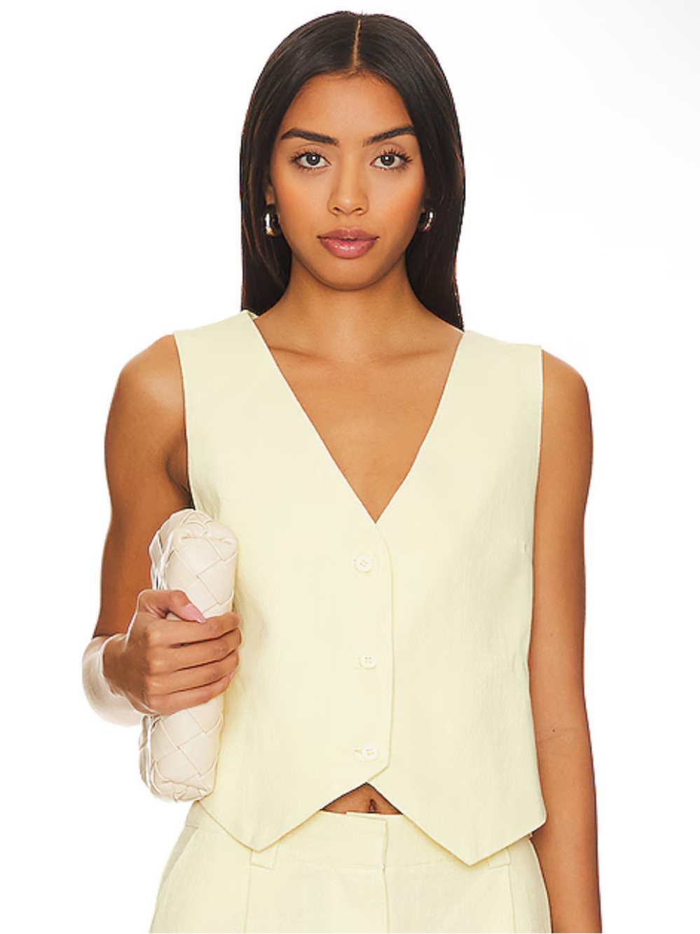 LIONESS Leo Vest in Butter Size S